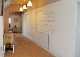 The Funny Onion Feature Wall